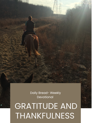 Nov27— Week Three: A Week of Thankfulness and Gratitude 