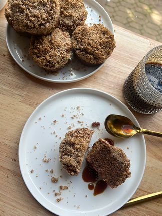 Apple Cider Crumble Muffin 