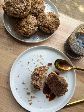 Apple Cider Crumble Muffin 