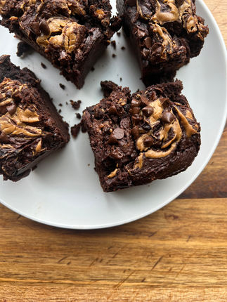 SWEET POTATO BROWNIES