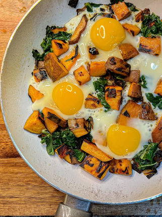 EASY SWEET POTATO HASH