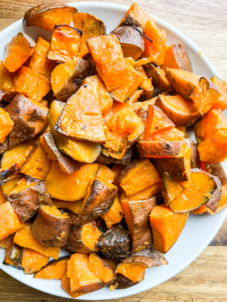 PERFECTLY ROASTED SWEET POTATOES 
