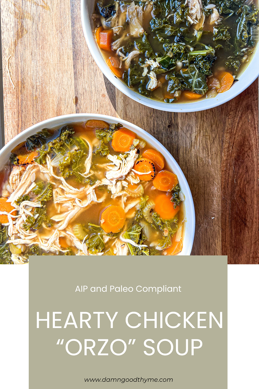 Hearty Chicken Orzo Soup Recipe