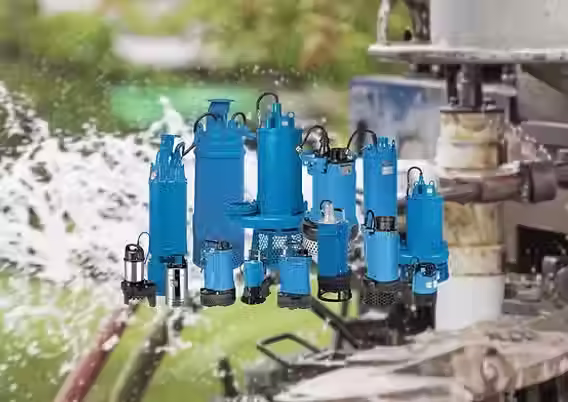 Tsurumi Pump sedang diuji operasional di lokasi tambang