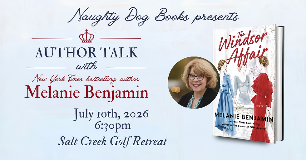 Author Talk with Melanie Benjamin