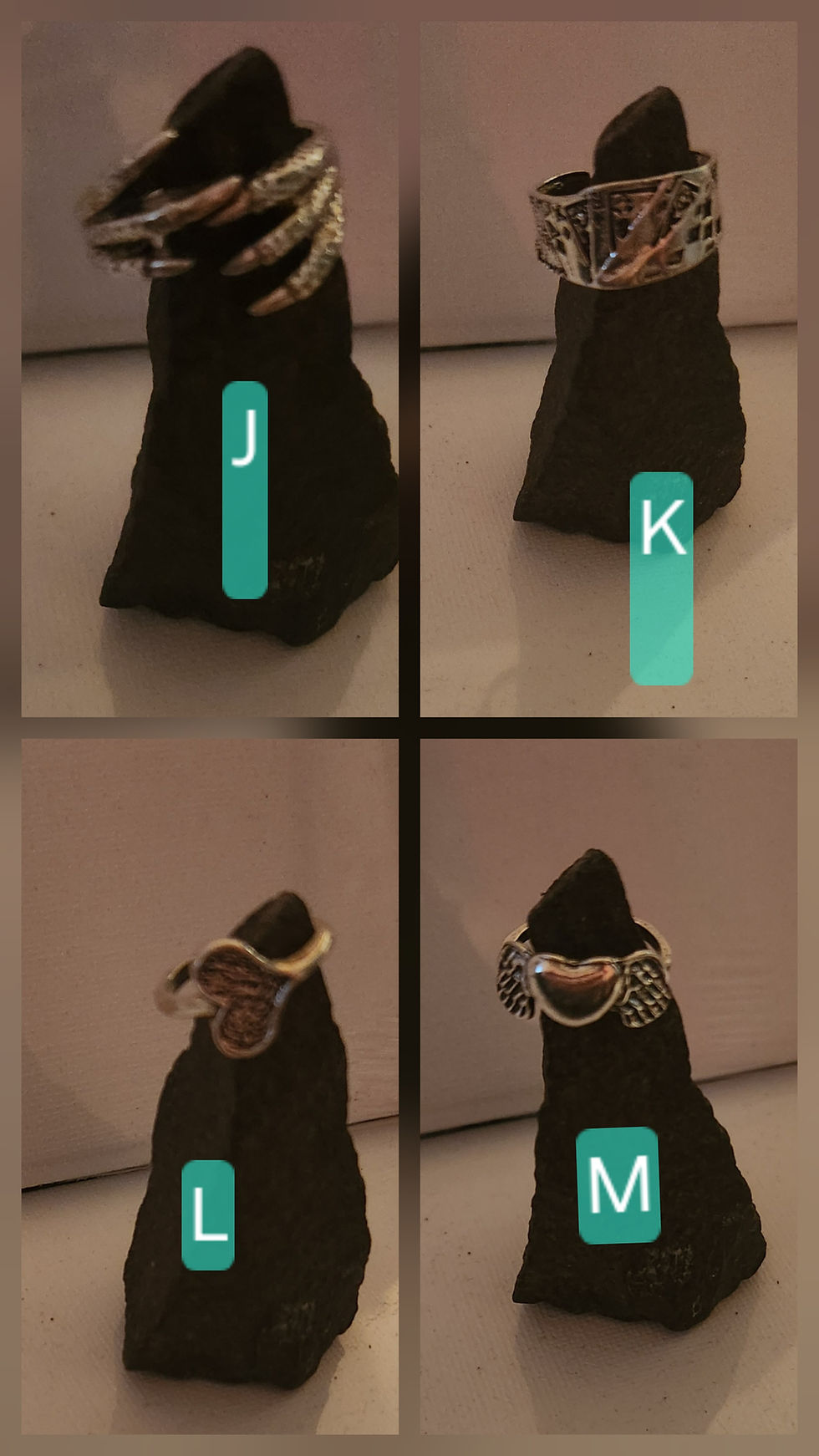 Thumbnail: Adjustable rings
