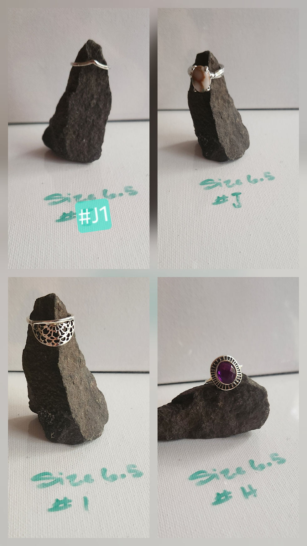 Thumbnail: size 6 1/2 rings