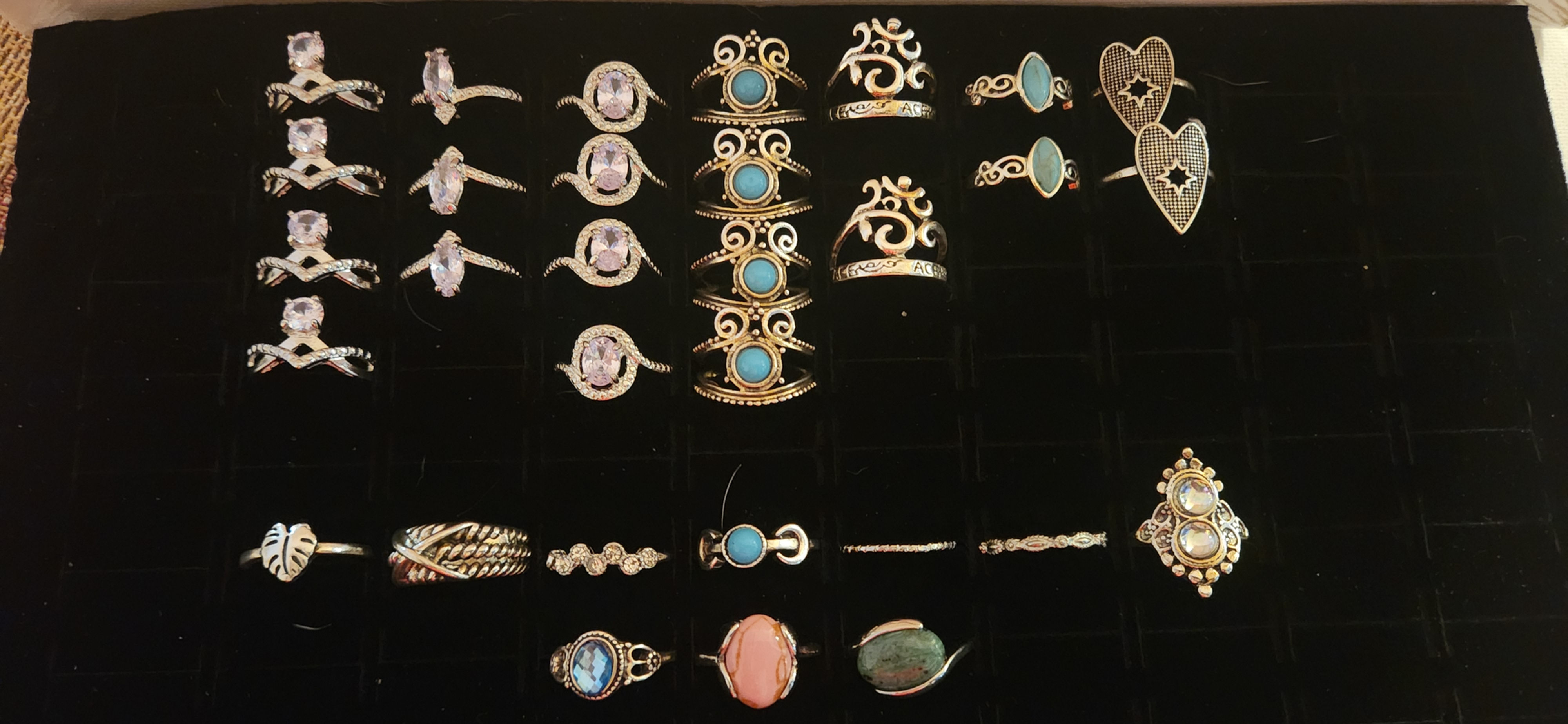 Size 7.5 rings