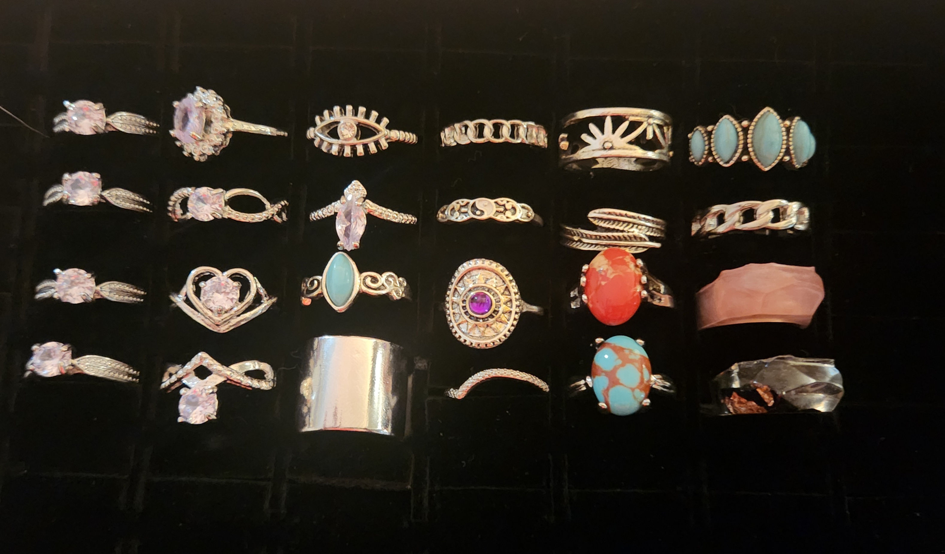 Size 7 rings