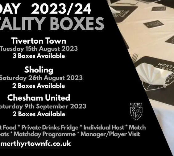 Match-Day Hospitality - August 2023