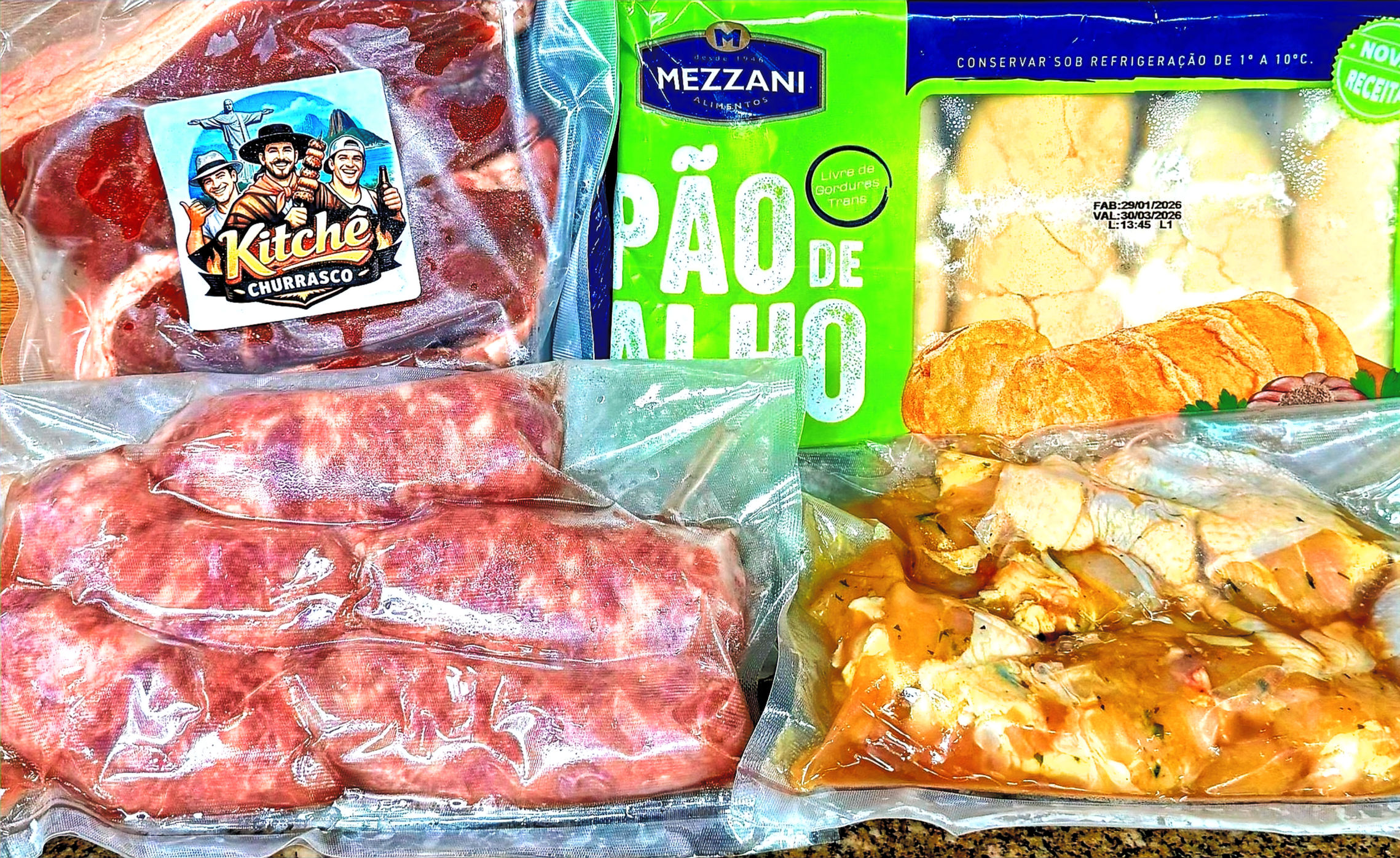 Kit Ancho ou Chorizo (5 pessoas)