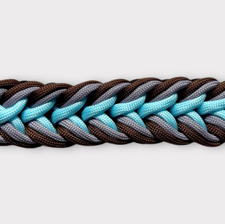 Paracord-Halsband Tulip