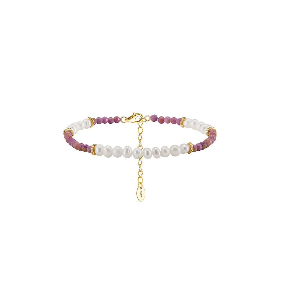 Pink Pearl Bracelet