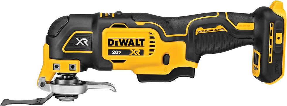 Thumbnail: DeWALT 20V MAX XR Oscillating Multi-Tool, Variable Speed, Tool Only, (DCS356B)