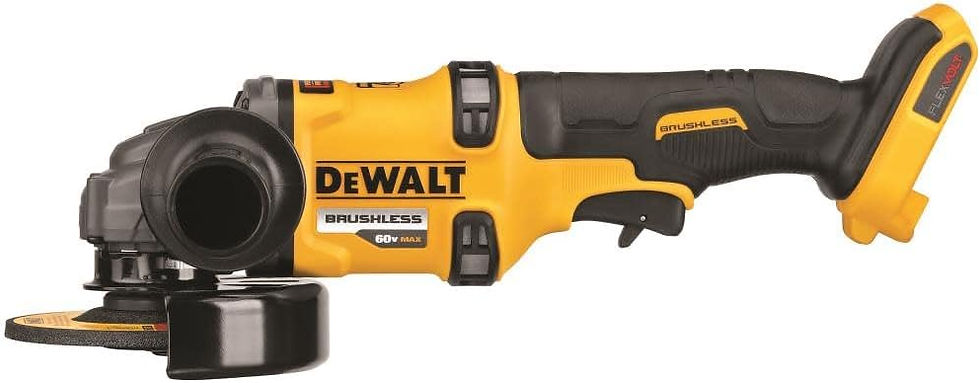 Thumbnail: DeWALT FLEXVOLT 60V MAX Angle Grinder, 4-1/2 to 6-Inch, Tool Only, (DCG418B)