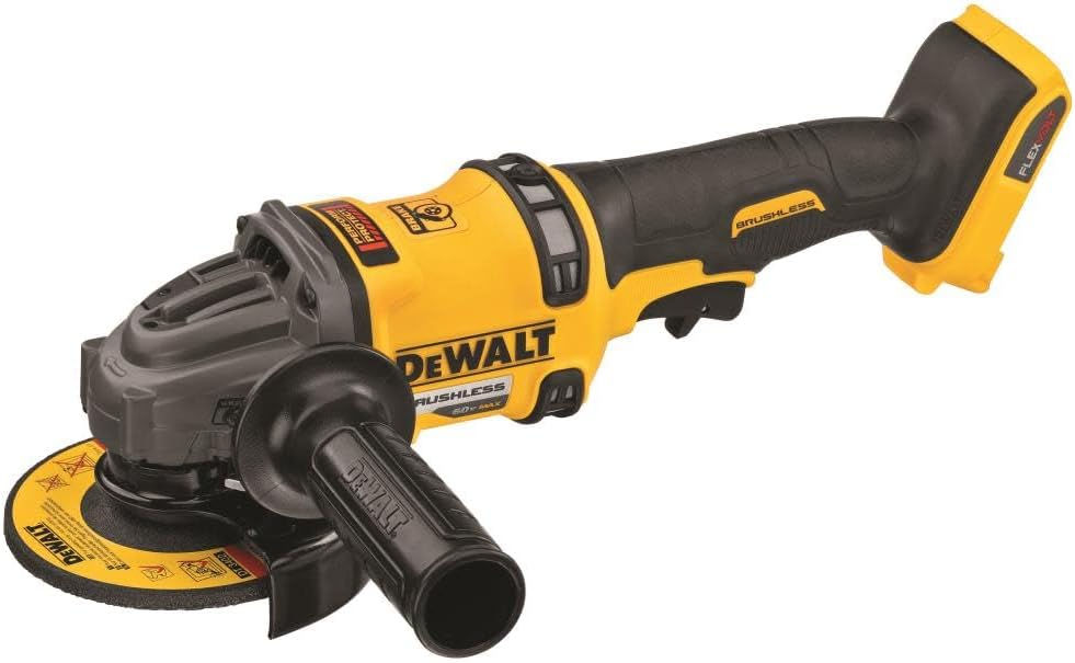 DeWALT FLEXVOLT 60V MAX Angle Grinder, 4-1/2 to 6-Inch, Tool Only, (DCG418B)