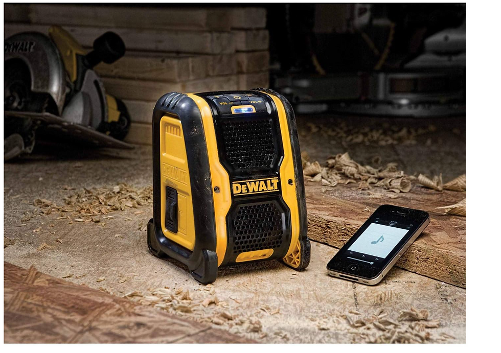 Thumbnail: DeWALT 20V MAX Bluetooth Speaker