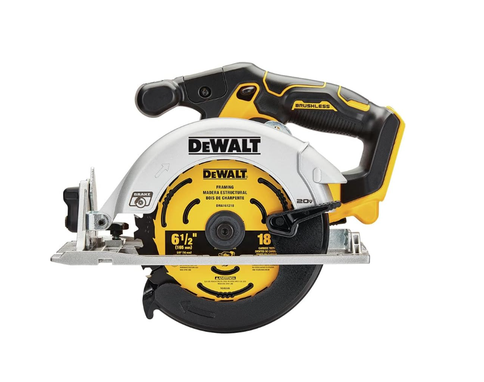 Thumbnail: DeWALT 20V MAX Brushless XR, 6-1/2-Inch Circular Saw, Tool Only, (DCS565B)