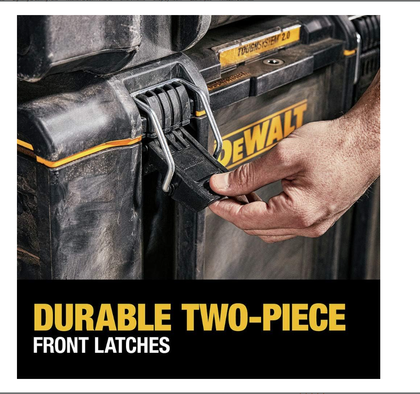 Thumbnail: DeWALT Toughsystem 2.0 Mobile Storage (DWST08450)