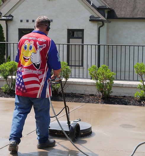 American Pressure Washing, Middle Tennessee, Driveway Washing
