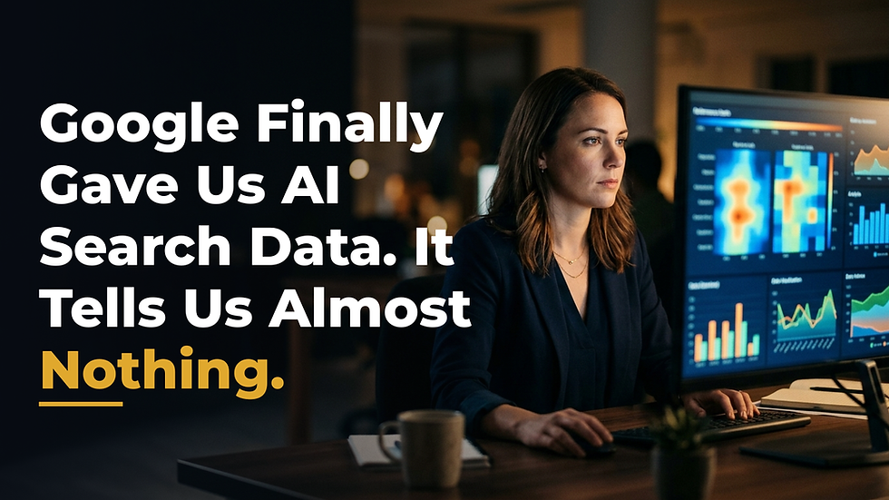 Google Finally Gave Us AI Search Data. It Tells Us Almost Nothing.