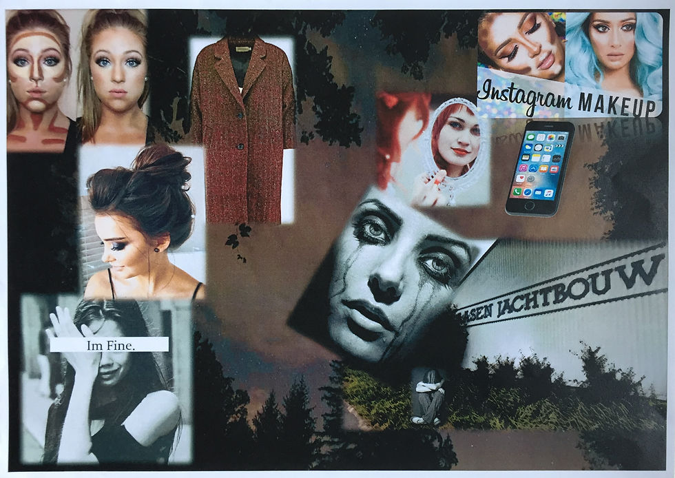 Moodboard Cindy Sherman opdracht