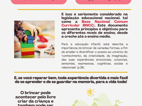 Dá para aprender brincando?