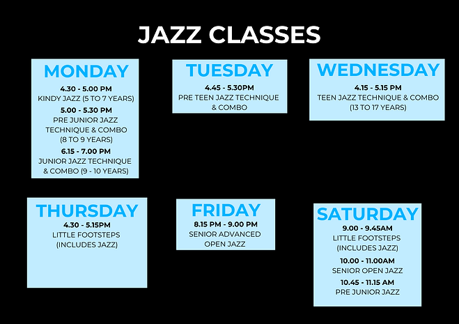 Jazz dance classes Seven Hills