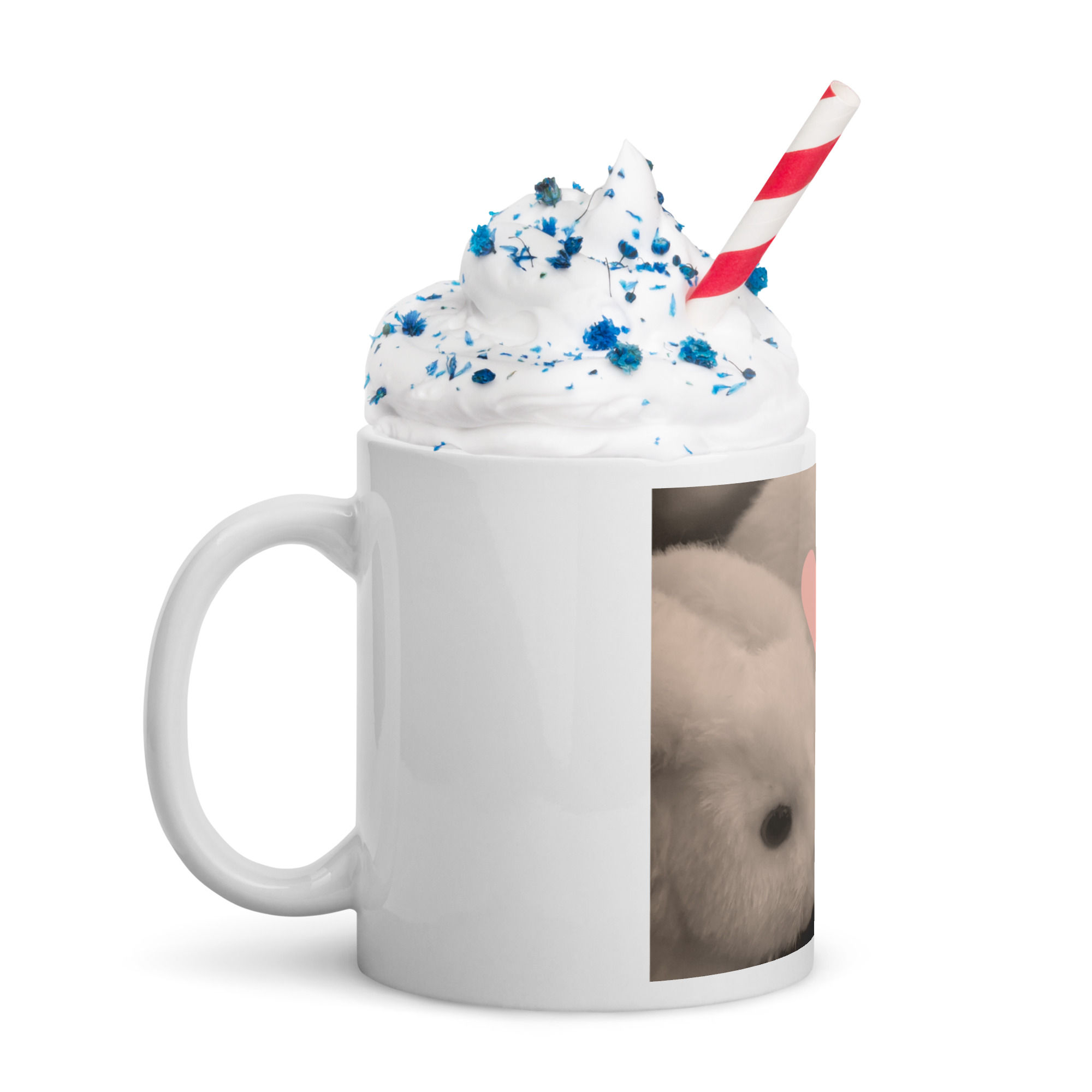 Bunny Love White Glossy Coffee Mug