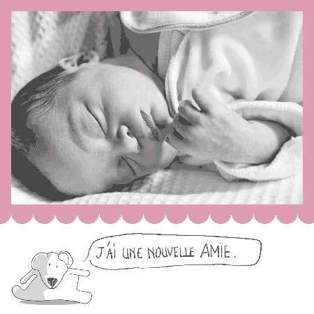 Faire-part doudou