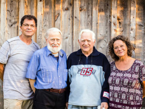 Giuseppe Marino, Normand Lacharité Louis Rousseau Françoise Bricault don écologique Conservation des vallons de la Serpentine