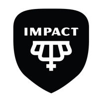 IMPACT logo on black shield