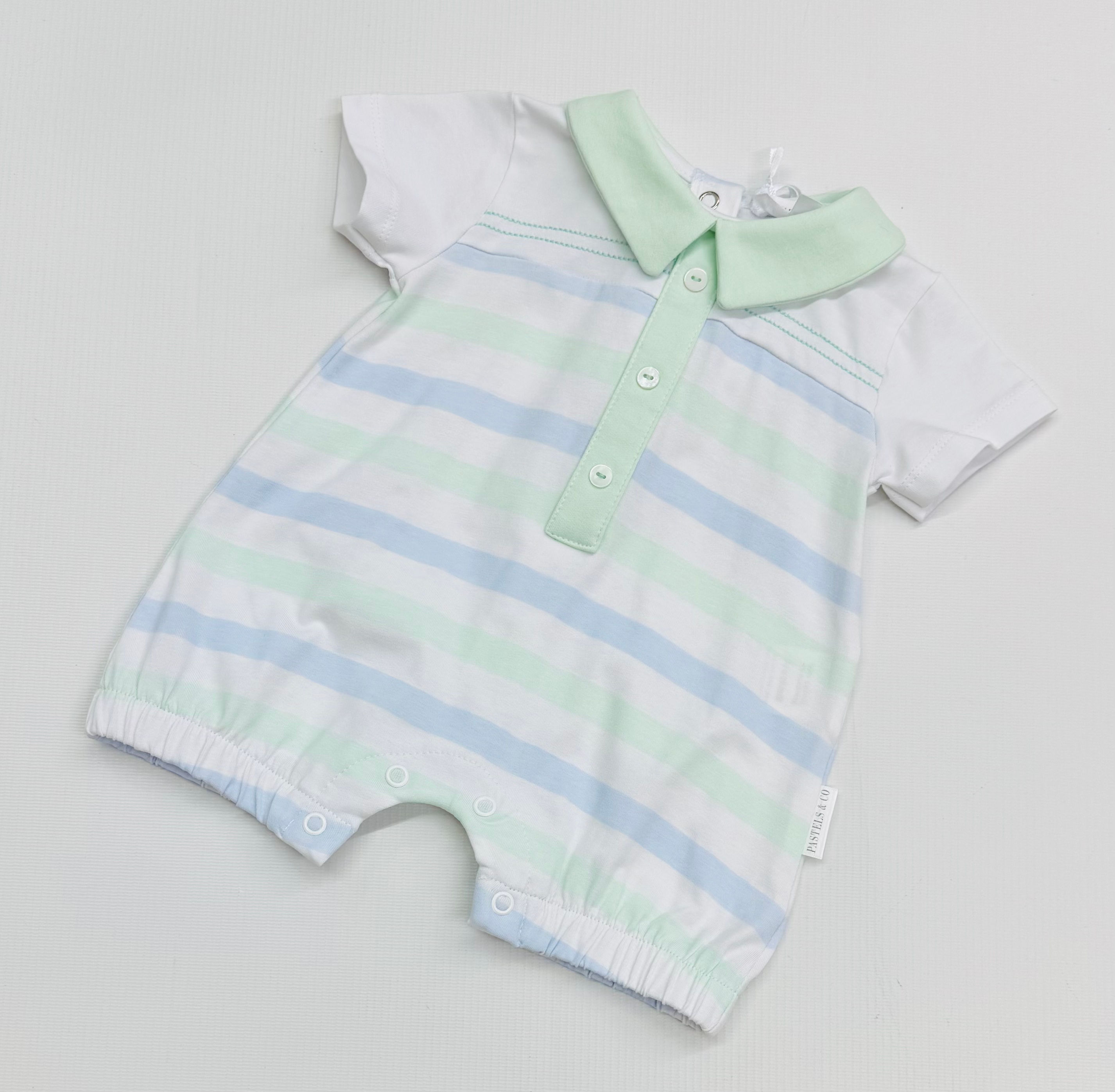 PA-801N PASTELS & CO “BARTLEBY” ROMPER 
