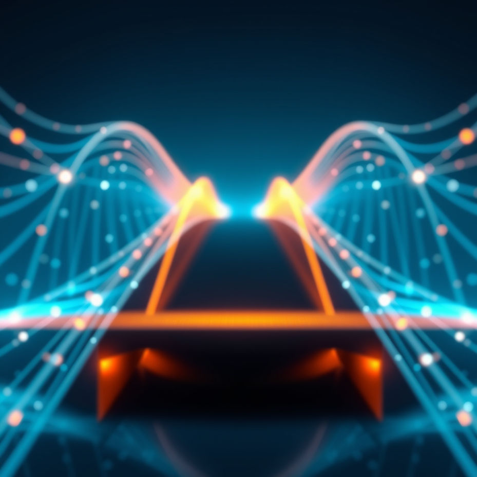 A sleek, professional image representing cybersecurity, innovation, and digital entreprene