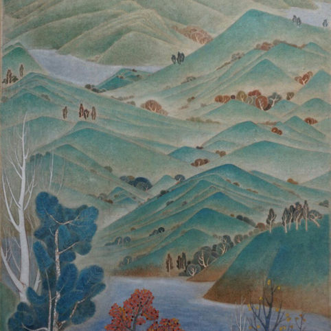 山河蓄锐140cmx197cm