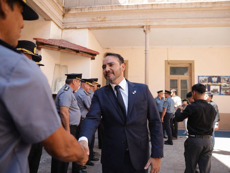 Juan Pablo Valdés puso en funciones a nuevas autoridades de la Policía de Corrientes