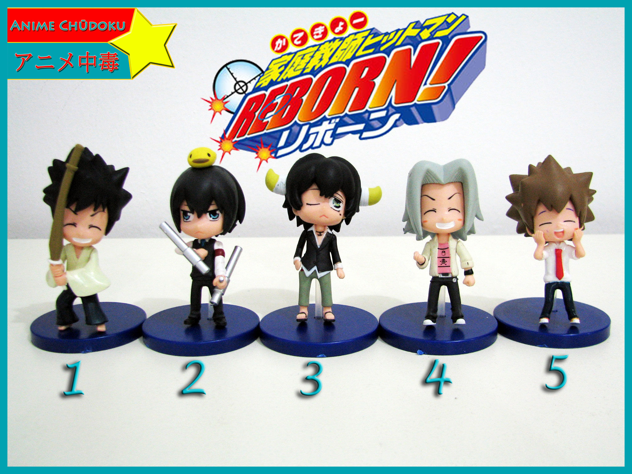 פיגרים קטקיו היטמן ריבורן Katekyo Hitman Reborn! figures