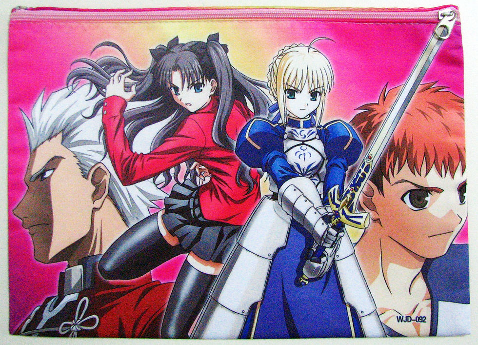 קלמר /תיק רחצה פייט סטיי נייט Fate/stay night bancil bag/case