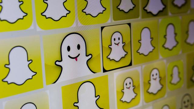 Stemfilters webpagina's bij nieuwe update Snapchat