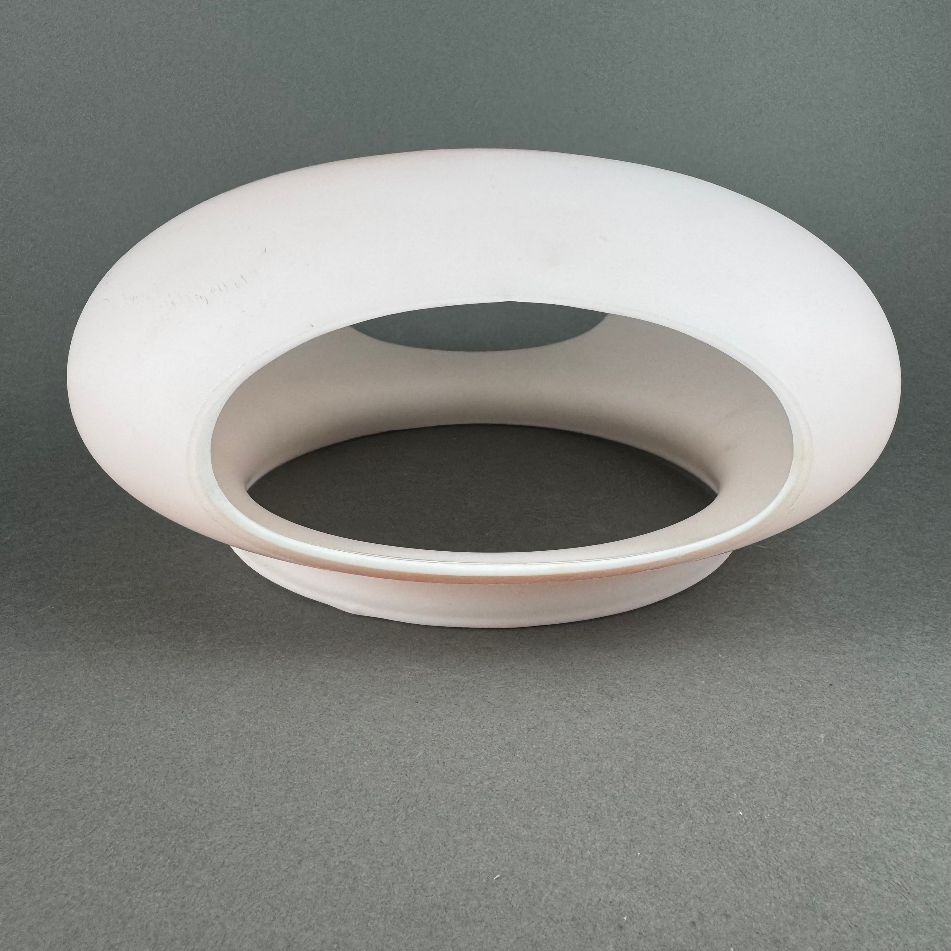Seltener Mid Century Lampenglas mit Löchern Design Ersatzglas C-2-3