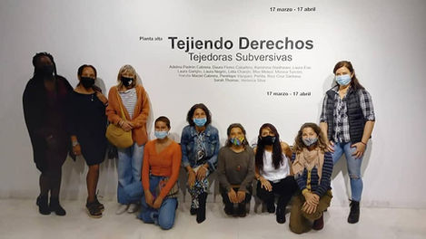 Weaving Rights. Exhibition at the Juan Ismael Art Centre in Puerto del Rosario, Fuerteventura.