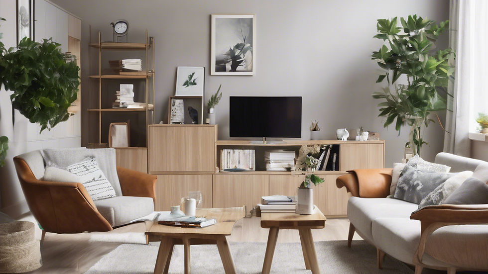 Clear spaces, clean sides makes a healthier and safer home