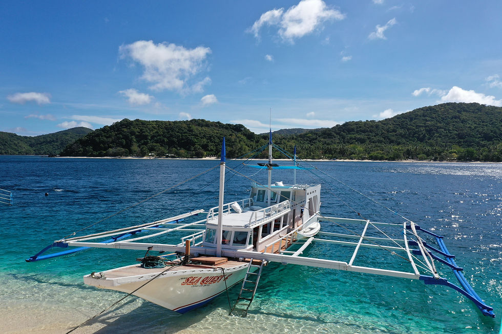 El Nido tours "Sea Quest " | island hopping | expeditions | private