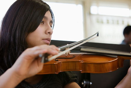 Girl Playing Violin