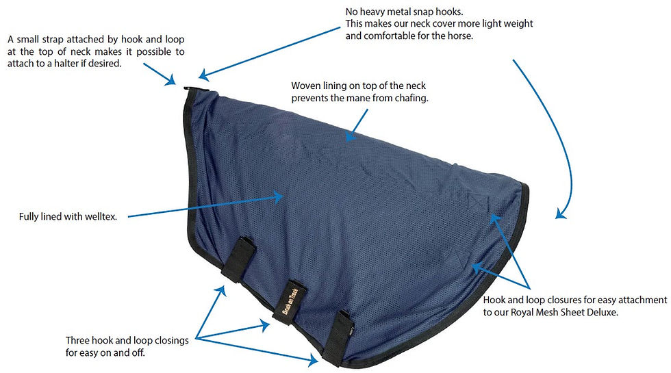 Thumbnail: Royal Mesh Neck Cover Deluxe