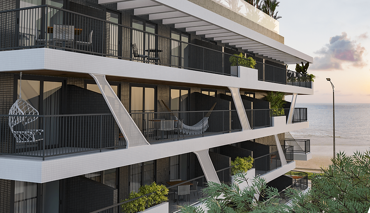 Flats a beira-mar do Bessa