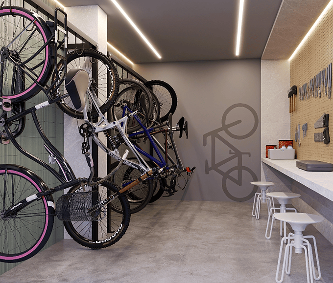 bicicletário