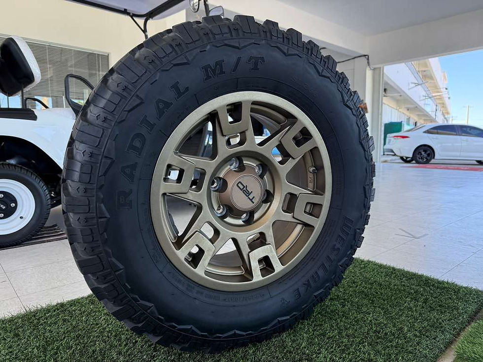 Toyota TRD PRO Gold Wheels (1)