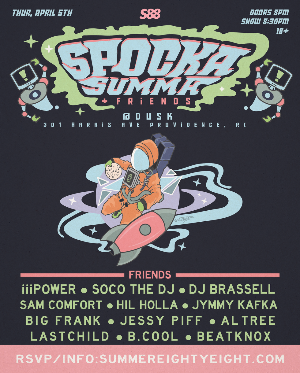 Just announced: Spocka Summa & Friends (4.5.18)