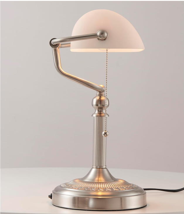 Guida all'acquisto lampade da banchiere in metallo e vetro